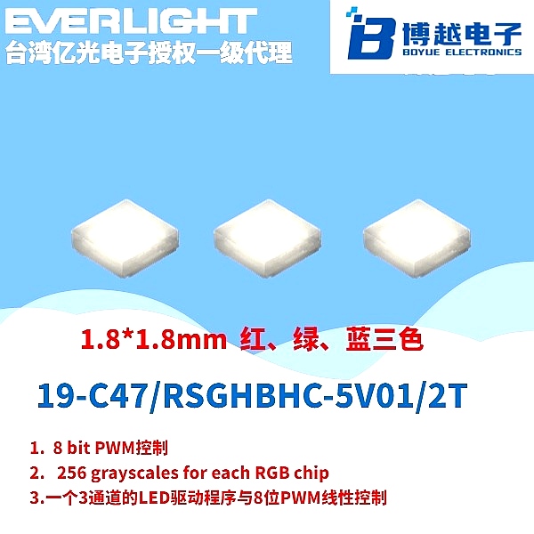 億光18*18 RGB+IC幻彩LED